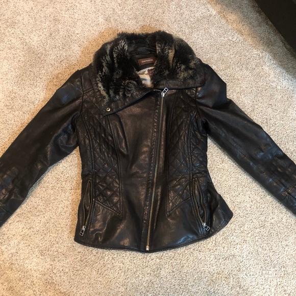 DANIER LEATHER JACKET XS - Picture 1 of 3